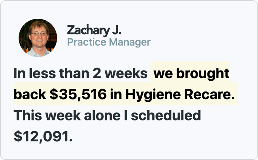 Zachary J. - Practice Manager