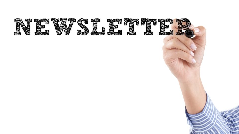 Hand Writing Newsletter