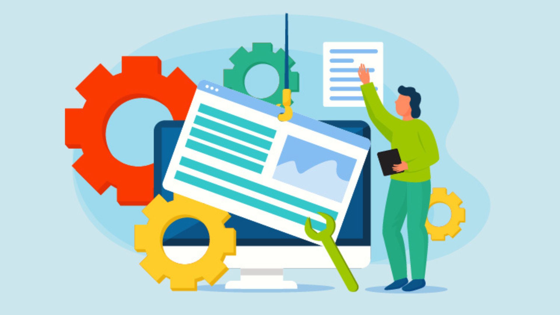 SEO Optimization Illustration