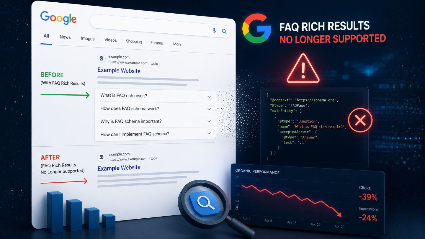Google to No Longer Support FAQ Rich Results