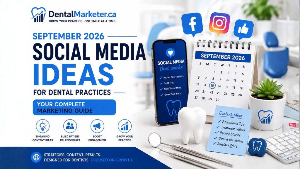 September 2026 Social Media Ideas For Dental Practices