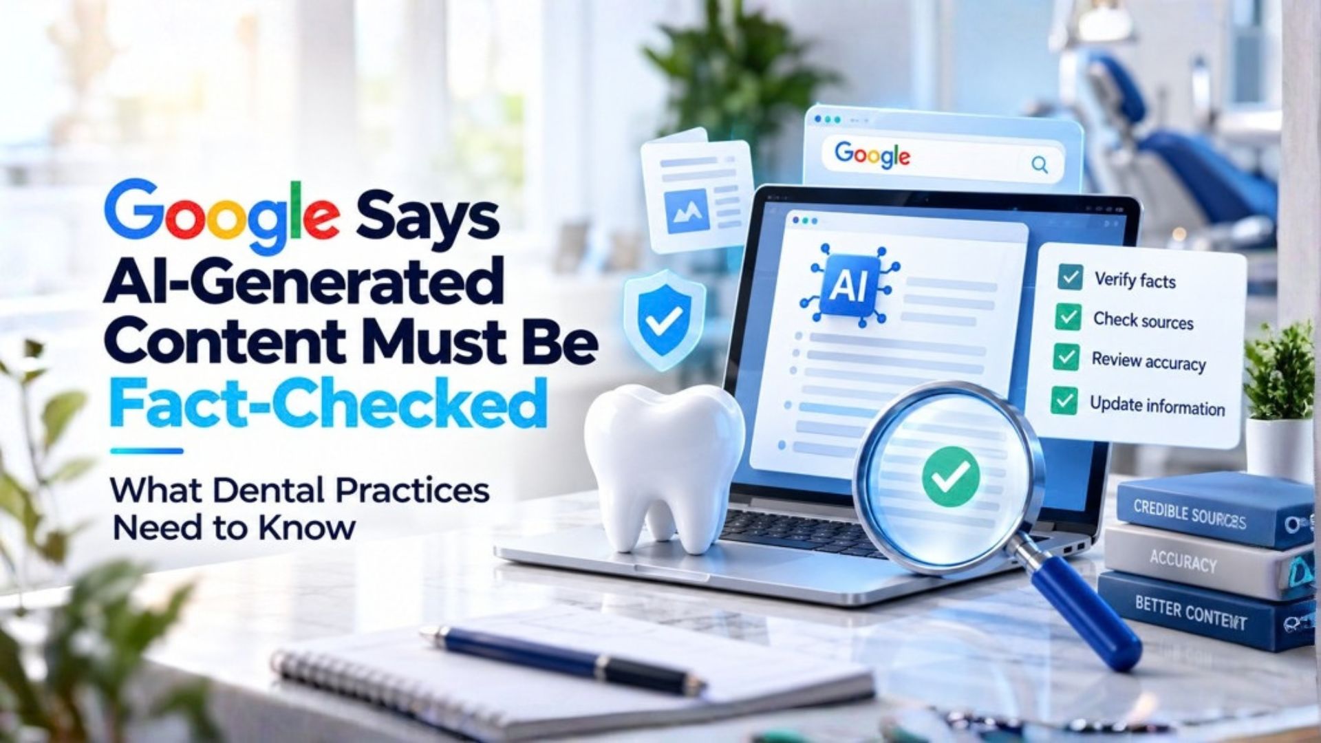 Google Says AI-Generated Content Must Be Fact-Checked Before Publishing